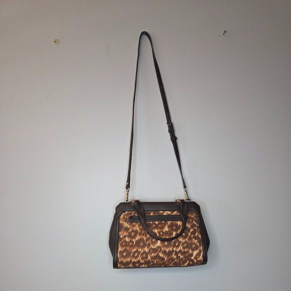 Coach Madison Mini Lexington Satchel in Ocelot Leopard Print - Picture 5 of 6